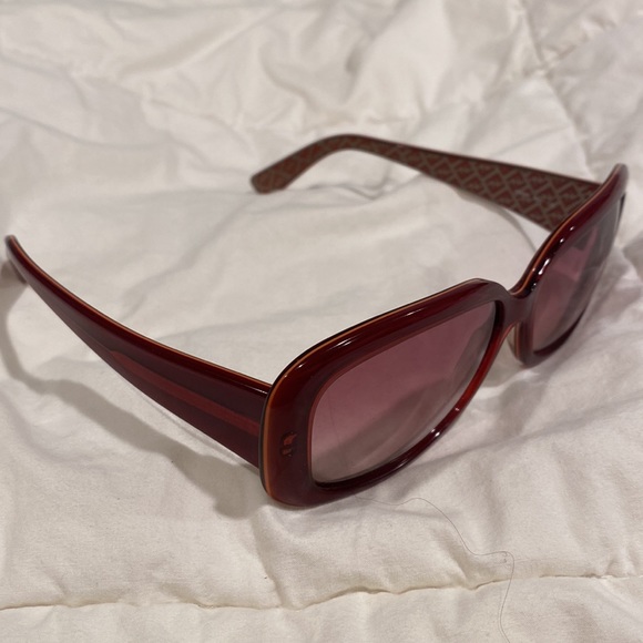 FENDI sunglasses ?️ made in Italy FS347 615 burgundy color main image 9